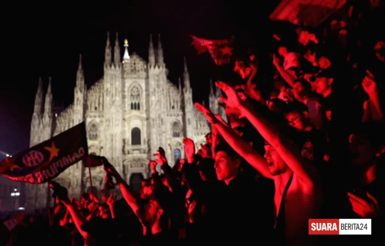 Inter Milan Raih Scudetto Fans Tumpah Ruah Berpesta